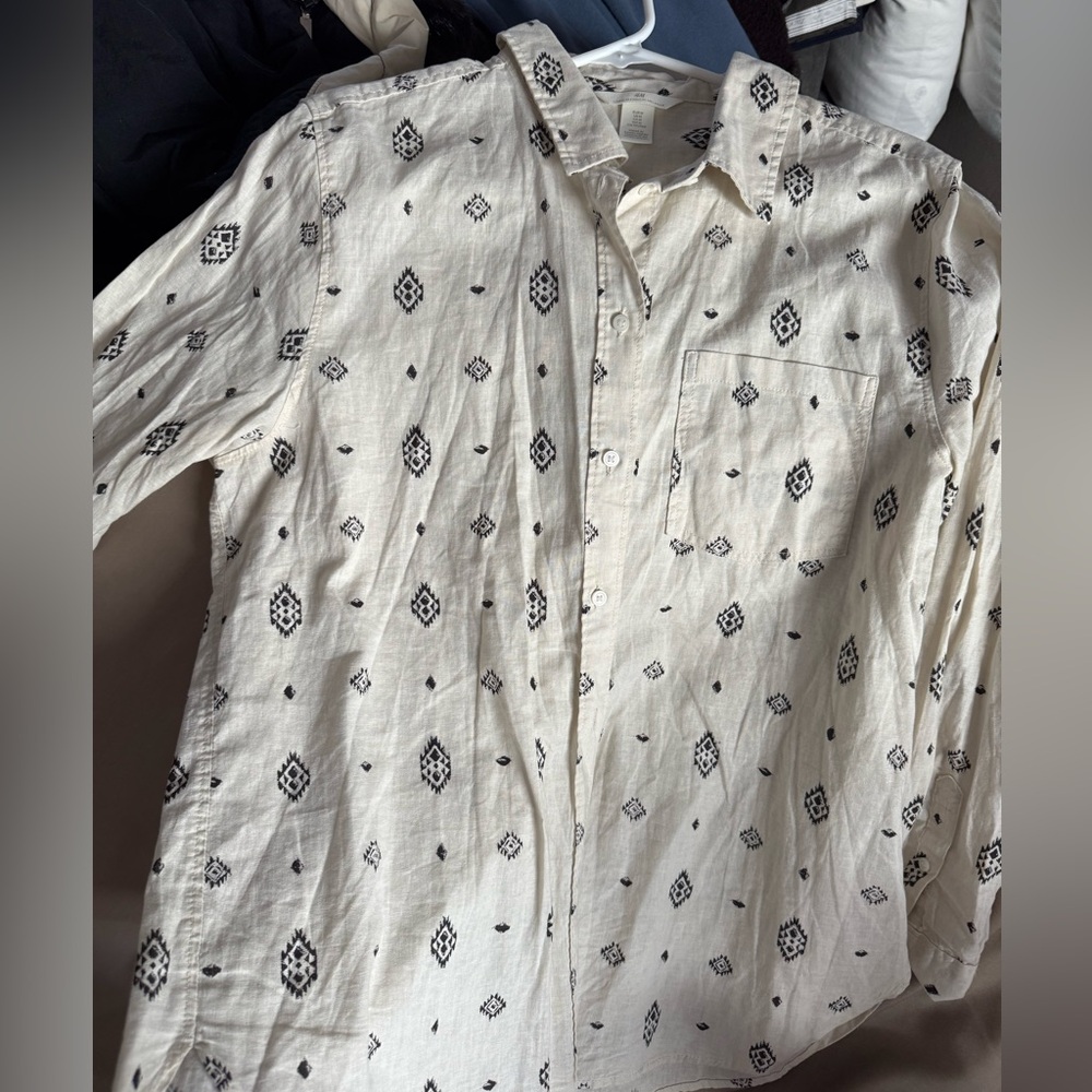 H&M linen blouse